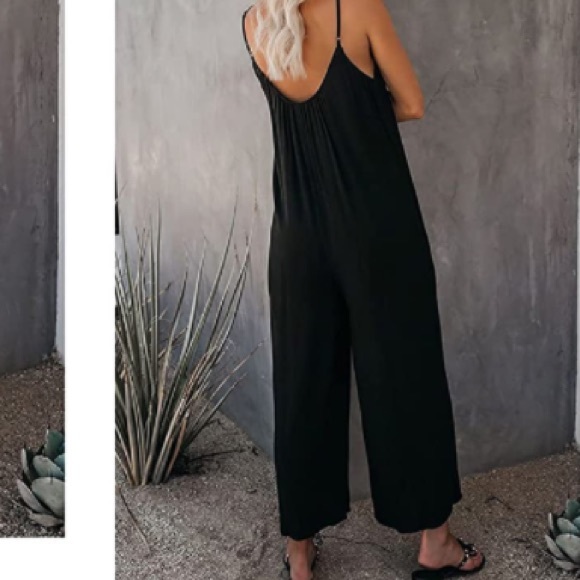 NWT Casual Black Jumpsuit - Picture 4 of 4